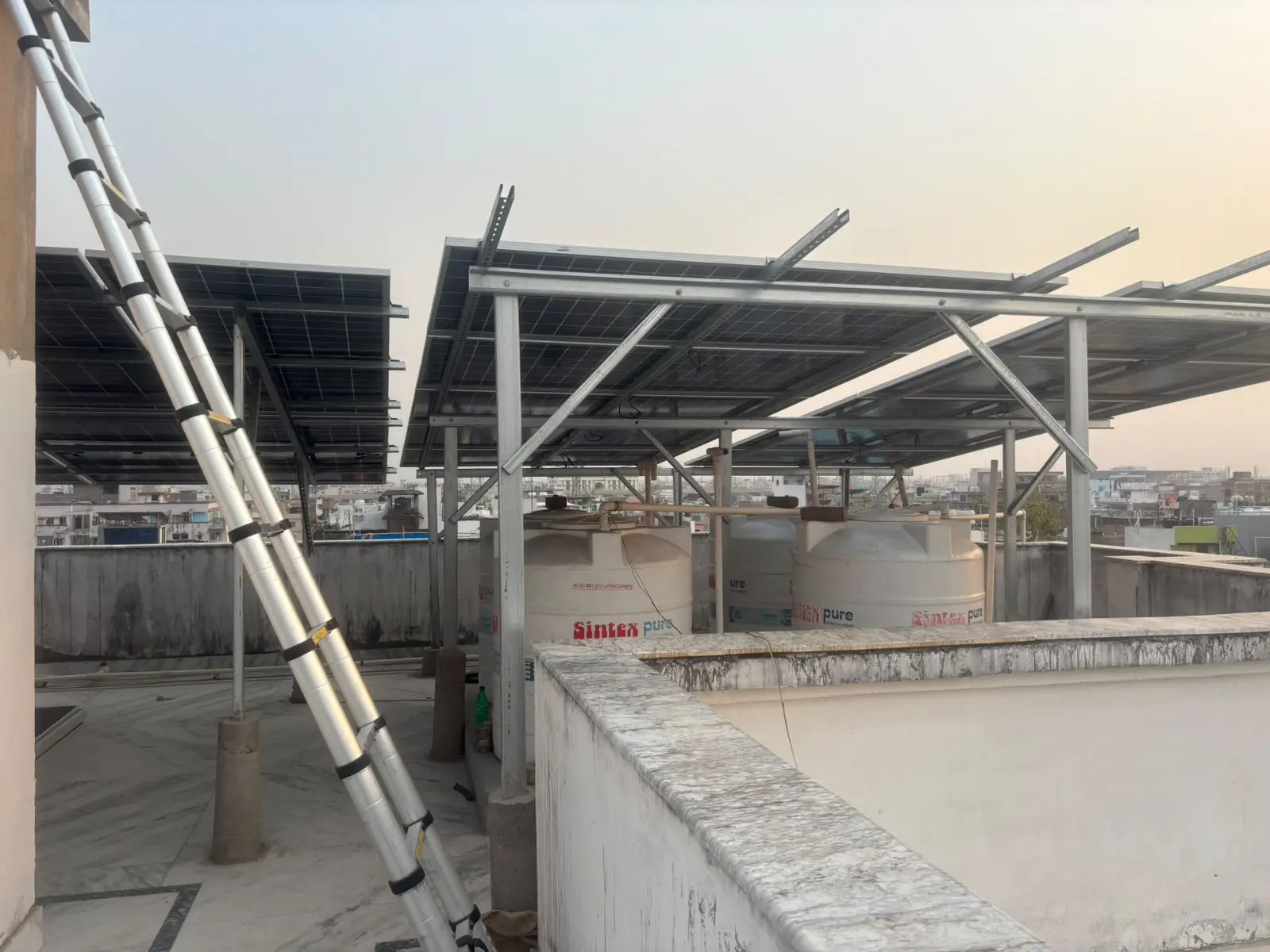 Elevated Structure Erection